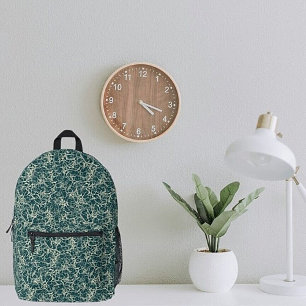 Sac À Dos Imprimé Neurons de réseautage sur Turquoise - motif transp