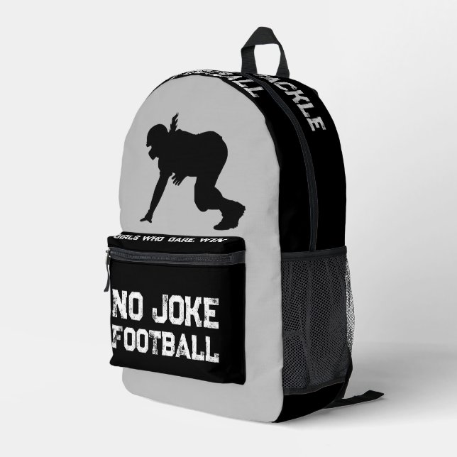 SAC À DOS IMPRIMÉ NJF RETRO LINEWOMEN (Coin arrière droit)