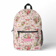 Nœud Coquette Rose Personnalisé