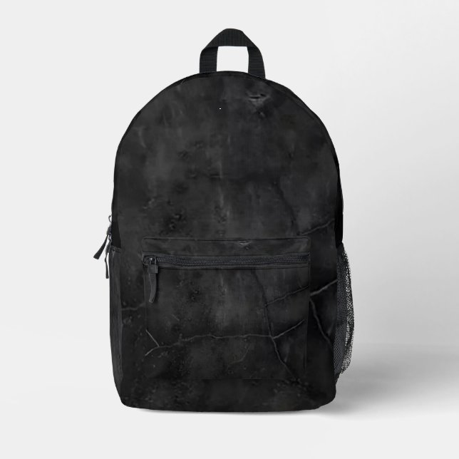 Sac À Dos Imprimé Noir tamisé (Recto)