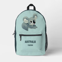 Nom et texte personnalisés Koala