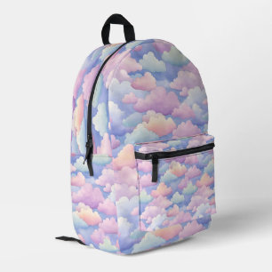 Sac À Dos Imprimé Nuages aquarelles jolis