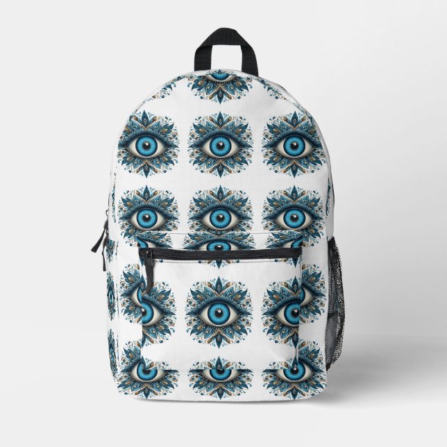 Sac À Dos Imprimé Oeil malin (Recto)