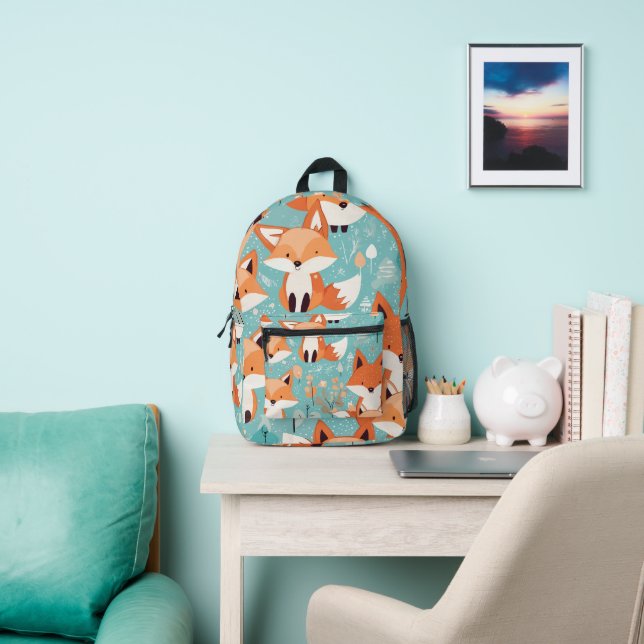 Sac À Dos Imprimé OEuvre Fox (Insitu)