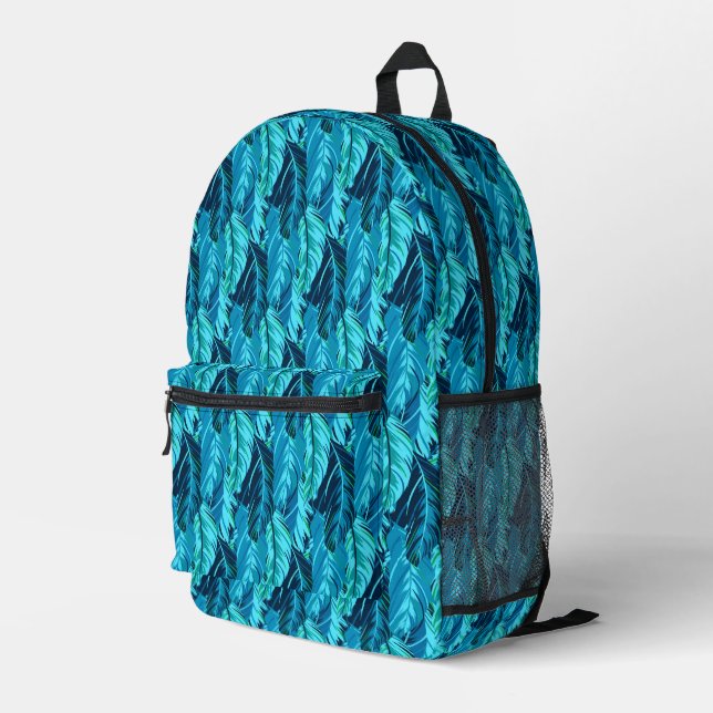 Sac À Dos Imprimé Oiseaux tropicaux (Coin arrière droit)