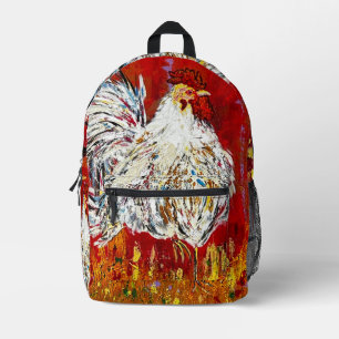 Sac À Dos Imprimé Pack arrière du Rooster