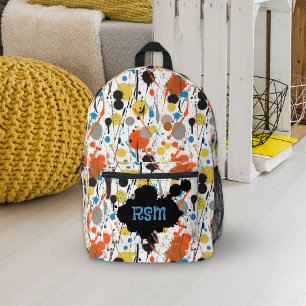 Sac À Dos Imprimé Paint Splatter