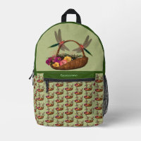 Panier à fleurs de libellules Personnalisé