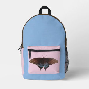 Sac À Dos Imprimé papillon bleu