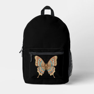 Sac À Dos Imprimé Papillon boho simple