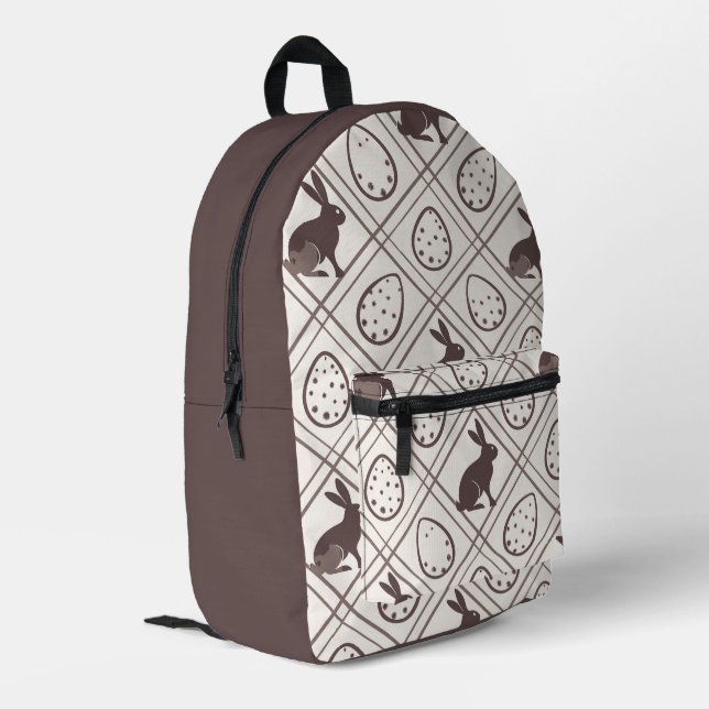 Sac À Dos Imprimé Pâques Brown (Coin arrière gauche)
