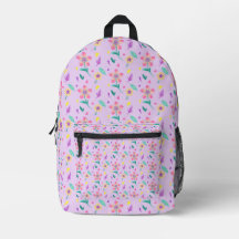 "Pastel Flower Motif - Cute Aquarelle Floral De