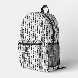Sac À Dos Imprimé Pâtes de chat