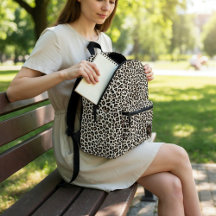 Peau de léopard animal personnalisée imprimée marr