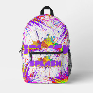 Sac À Dos Imprimé peinture à éclat