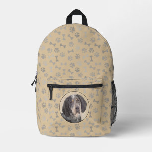 Sac À Dos Imprimé Peinture de linge bluetick - mignon chien original