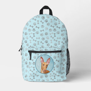 Sac À Dos Imprimé Peinture Pharaon Hound - Cute Original Chien Art