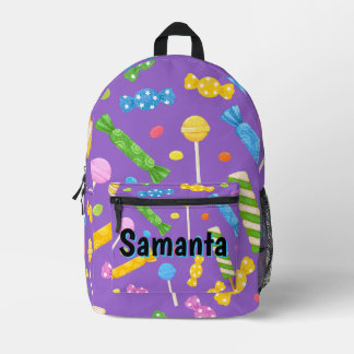 Sac À Dos Imprimé Personalized Candy Backpack | Sweet Treats Kids 