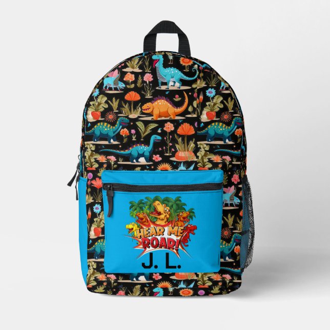 Sac À Dos Imprimé Personnalisé Entendre ma flèche (Recto)