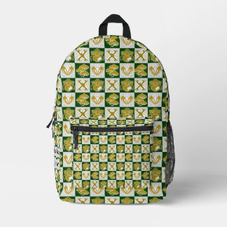 Sac À Dos Imprimé Personnalisé esthétique japonaise Vintage Lucky Mo