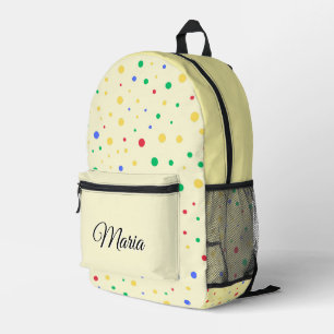 Sac À Dos Imprimé Personnalisé Joli Coloré Moderne Fille Arc-en-ciel