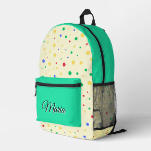 Sac À Dos Imprimé Personnalisé Joli Coloré Moderne Fille Arc-en-ciel