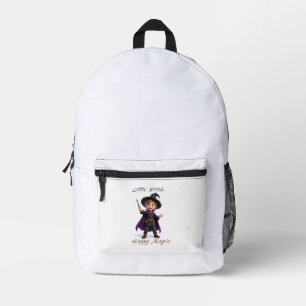 Sac À Dos Imprimé Petit garçon sorcière Grande magie Halloween migno