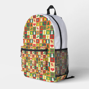 Sac À Dos Imprimé Petites images Motif