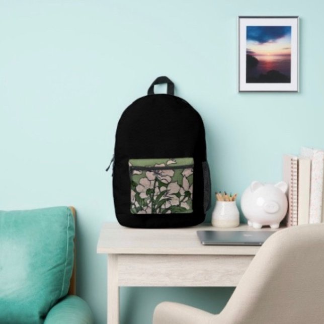 Sac À Dos Imprimé Pink Blossom Cascade (Stylish backpack that can be taken anywhere holidays, to the gym or on a walk. )