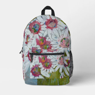 Sac À Dos Imprimé Pink Faces by Lydia's Art Sangria