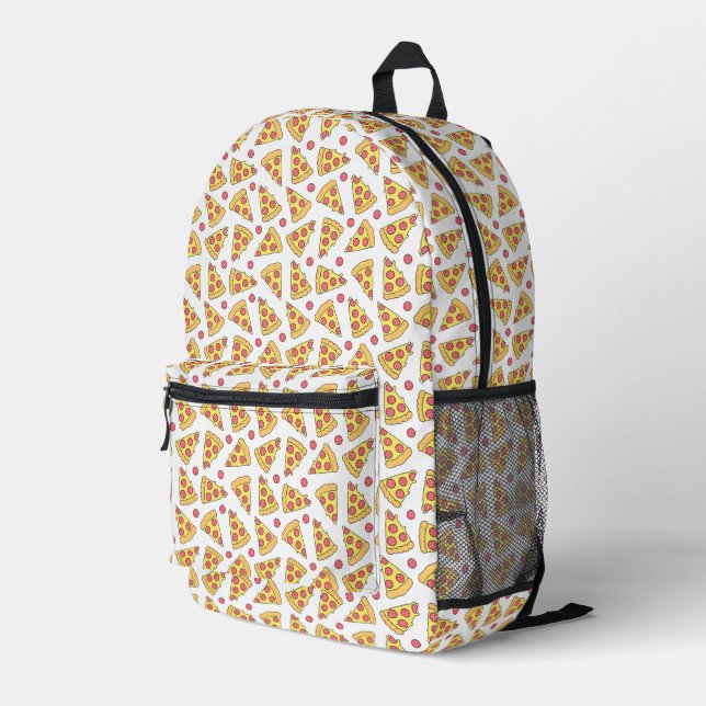 Sac À Dos Imprimé Pizzas (Coin arrière droit)