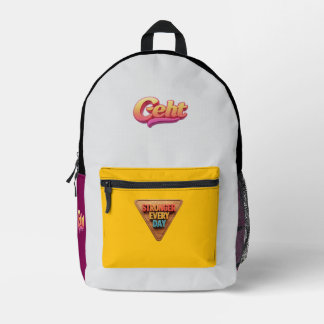 Sac À Dos Imprimé Plus fort chaque jour