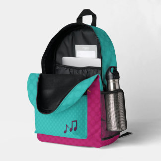 Sac À Dos Imprimé Pop Art Music Girl