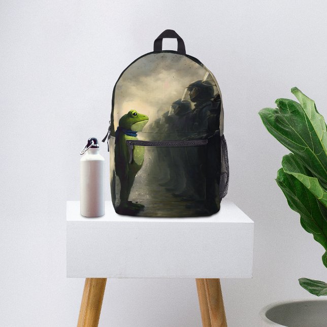 Sac À Dos Imprimé Portland Frog Protest (Créateur téléchargé)