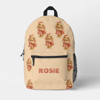 SAC À DOS IMPRIMÉ PREMIER JOUR DE CLASSE MÉMENTO