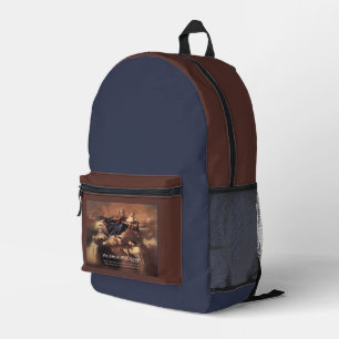 Sac À Dos Imprimé Prière Notre-Dame du Mont Carmel