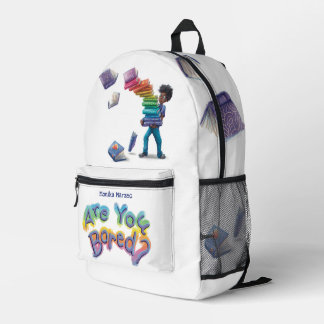 Sac À Dos Imprimé Print Cut Sew Backpack - Are You Bored?