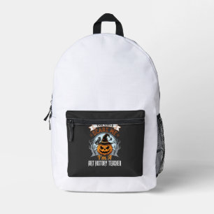 Sac À Dos Imprimé Professeur d'histoire de l'art Halloween Design de