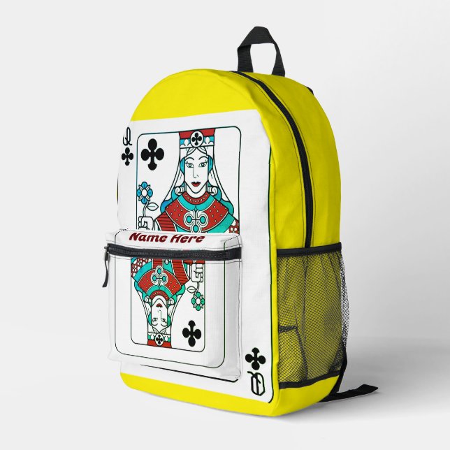 Sac À Dos Imprimé Reine (Coin arrière droit)