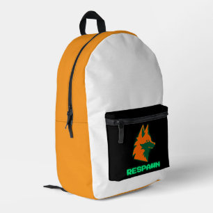 Sac À Dos Imprimé RESPAWN – Logo de Neon Gamer Fox