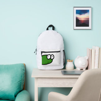 Sac À Dos Imprimé ressemble à une grenouille