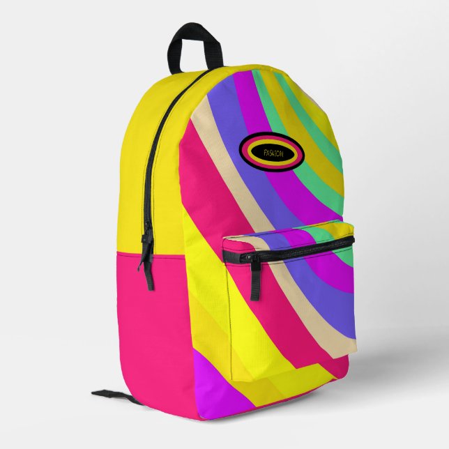 Sac À Dos Imprimé Résumé (Coin arrière gauche)