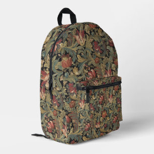 Sac À Dos Imprimé Riche brocart de tapisserie florale antique victor