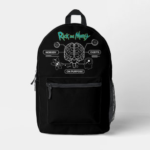 Sac À Dos Imprimé RICK ET MORTY™   Télécharger le cerveau de sauvega