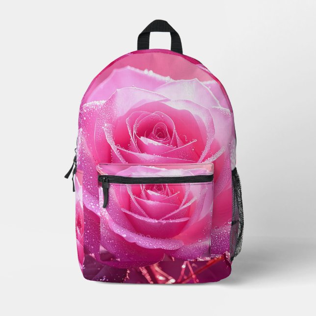 Sac À Dos Imprimé Rose Queen (pink magenta edition) (Recto)
