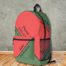 Rouge et Vert 45 Degrés Minimaliste