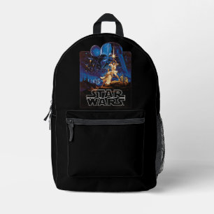 Sac À Dos Imprimé Sabre laser de Luke Skywalker édition vintage