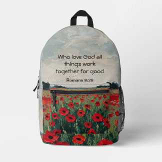 Sac À Dos Imprimé Sac de couture imprimé Faith in Bloom
