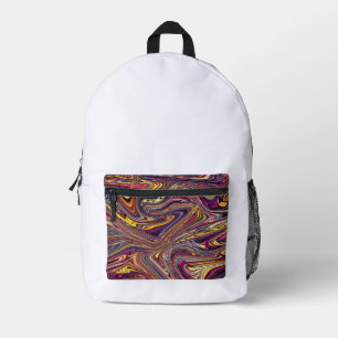 Sac À Dos Imprimé Sac Imprimé Coupé Cousu