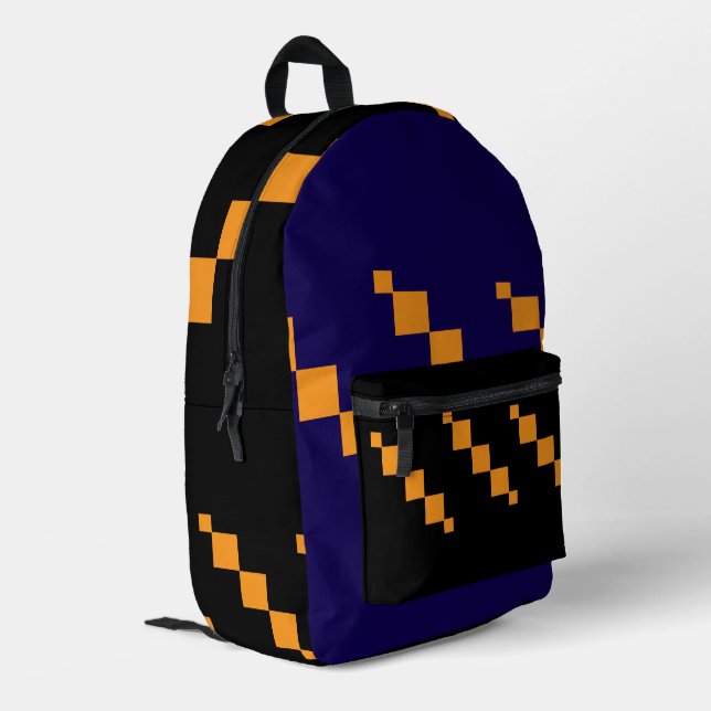Sac À Dos Imprimé Sacoche géométrique Pixellée (Coin arrière gauche)